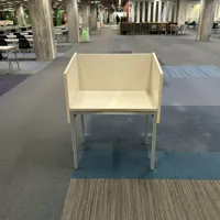 1-Seater Study Table with Divider