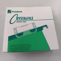 Crystal File Tabs - pk 50