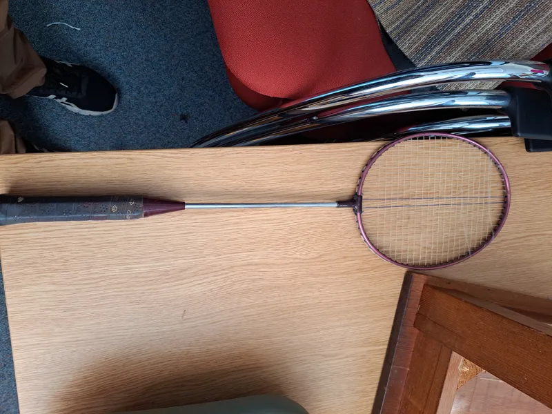Badminton racket, old, untested