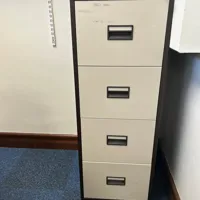 2 4 drawer filing cabinets