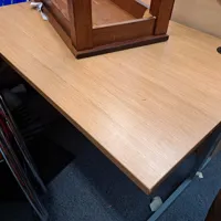 2x Desks, standard height, C legs, cable mgmt hole